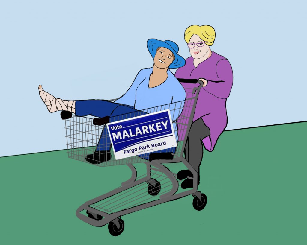 Brandi Malarkey, artist. 