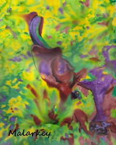 Camouflage. Mixed Media. Brandi Malarkey, artist. ItsAllMalarkey.com