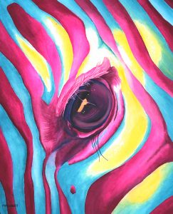 Of Another Color. Gouache on paper 10×12.5 Brandi Malarkey, Artist. ItsAllMalarkey.com